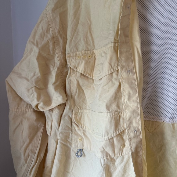 Columbia Men's Light Yellow Shirt Jacket - Picture 4 of 9
